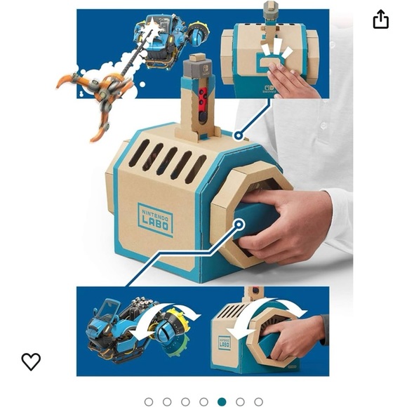 Nintendo Labo- opened but never used. All pieces included! - Picture 5 of 7